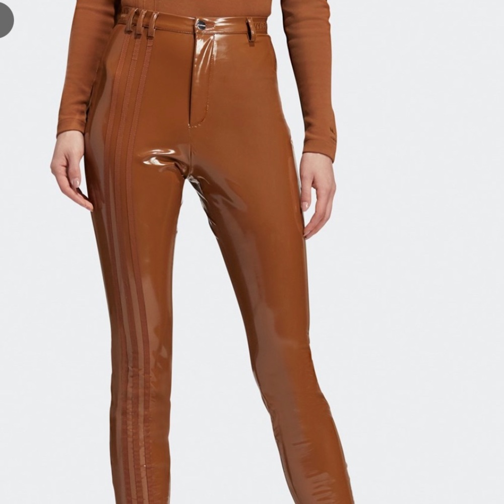 Ivy park brown latex pants S